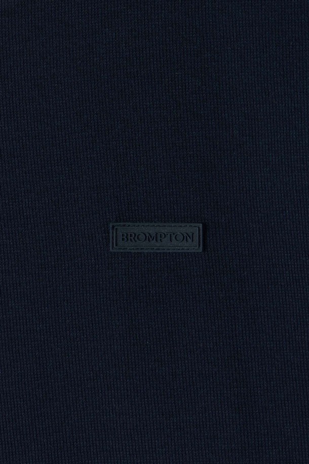 BROMPTON LONDON - 반팔티셔츠 - ROUND T-SHIRT - NAVY (P252MTS131)