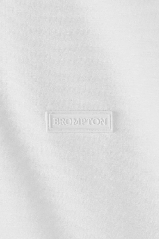 BROMPTON LONDON - 반팔티셔츠 - SUPIMA COLLAR T-SHIRT - WHITE (P252MPL130)