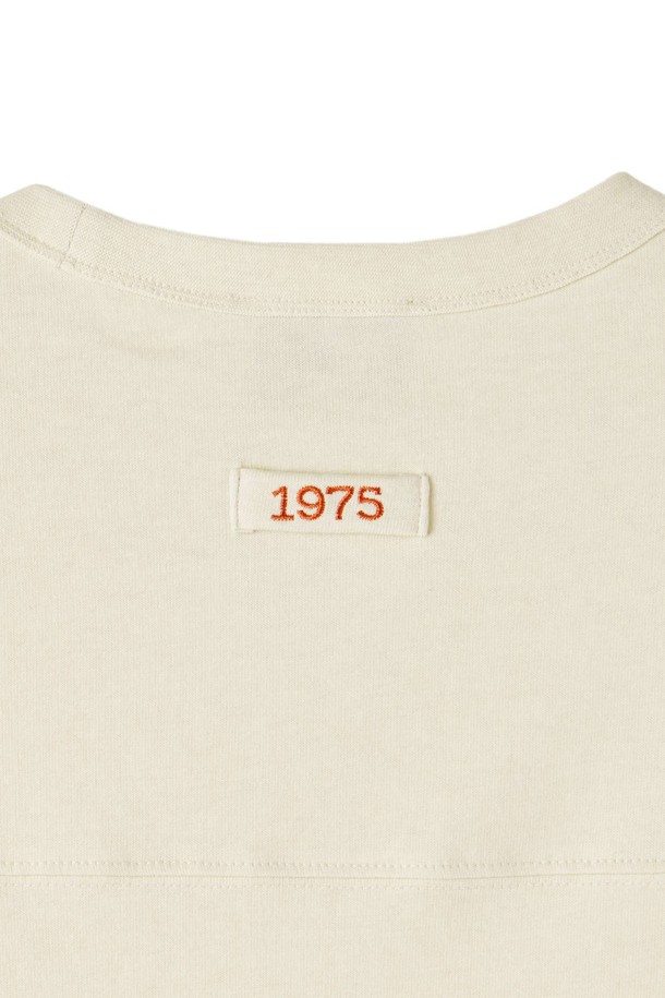 BROMPTON LONDON - 반팔티셔츠 - 1975 PIGMENT HALF SLEEVE T-SHIRT - IVORY (P252UTS430)