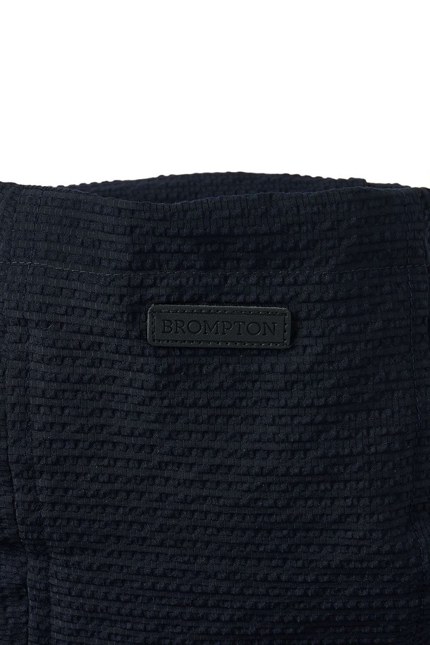 BROMPTON LONDON - 블루종/점퍼 - SEERSUCKER LONG SLEEVES HOOD FULL ZIP - D/NAVY (P252MJP485)