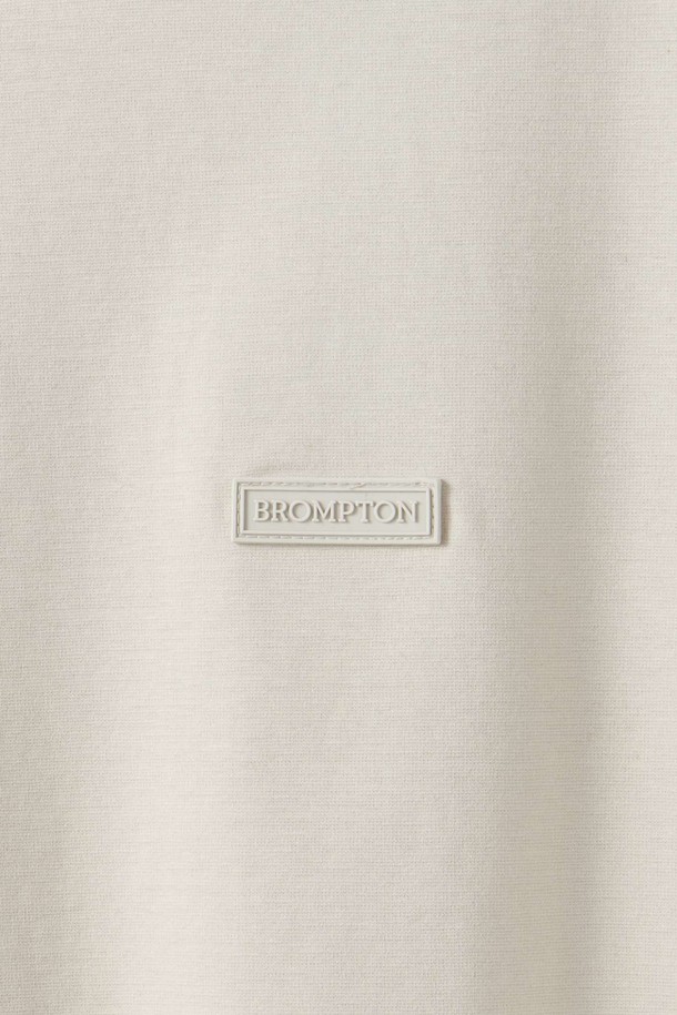 BROMPTON LONDON - 반팔티셔츠 - SUFIMA ROUND T-SHIRT - L/GREY (P252MTS130)