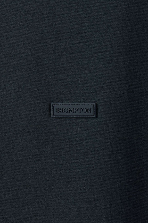 BROMPTON LONDON - 반팔티셔츠 - SUFIMA ROUND T-SHIRT - BLACK (P252MTS130)