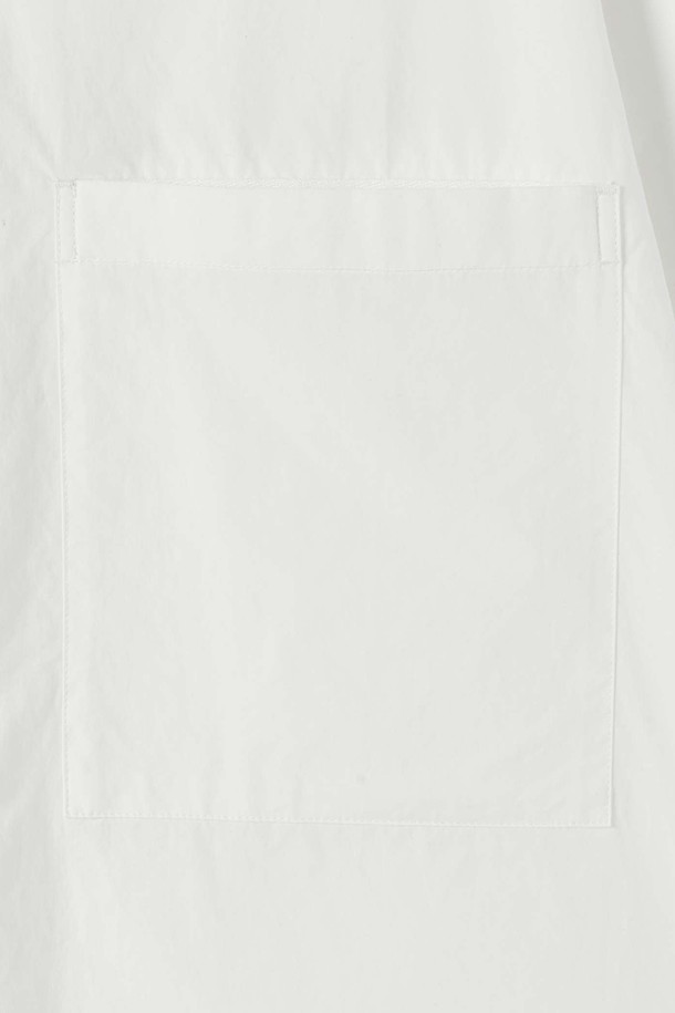 BROMPTON LONDON - 반팔셔츠 - BIOWASHED HALF SLEEVE SHIRT - WHITE (P252MSH433)