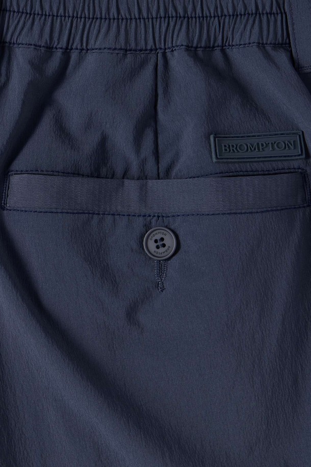 BROMPTON LONDON - 하프팬츠 - LIGHTWEIGHT NYLON SET SHORT - NAVY (P252UHP184)