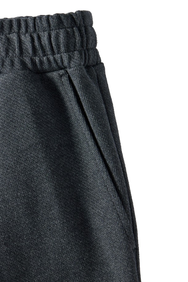 BROMPTON LONDON - 하프팬츠 - DIAGONAL JACQUARD SHORT - CHARCOAL (P251UHP460)