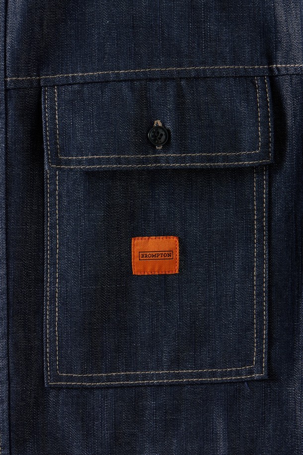 BROMPTON LONDON - 긴팔셔츠 - 1975 DENIM SHIRT - INDIGO (P251MSH402)