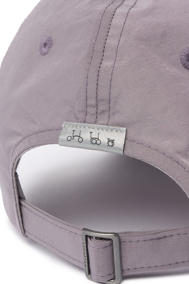 BROMPTON LONDON - 모자 - RIPSTOP BALL CAP - PURPLE GREY (P255AHA105)