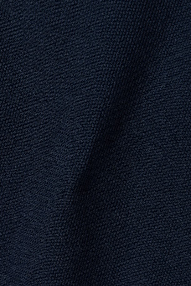 BROMPTON LONDON - 반소매 티셔츠 - W COLLAR T-SHIRT - NAVY (P252WPL131)