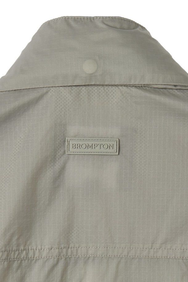 BROMPTON LONDON - 블루종/점퍼 - LIGHTWEIGHT JUMPER - LIGHT KHAKI (P252UJP130)