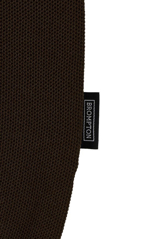 BROMPTON LONDON - 반팔티셔츠 - COLLAR BUTTON SWEATER - BROWN (P252MKT430)