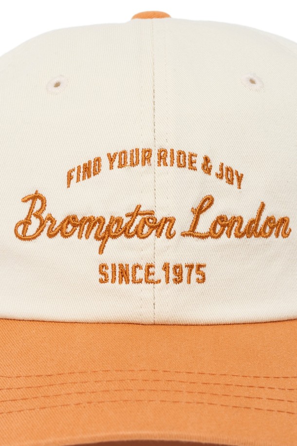 BROMPTON LONDON - 모자 - EMBROIDERY POINT CAP - L/ORANGE (P255AHA402)