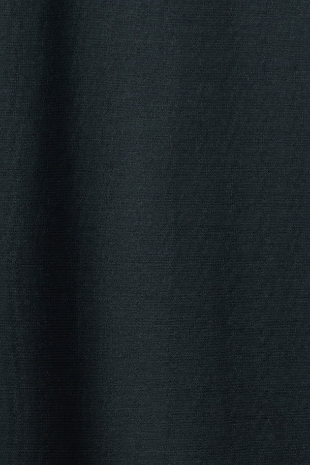BROMPTON LONDON - 반팔티셔츠 - SUFIMA ROUND T-SHIRT - BLACK (P252MTS130)