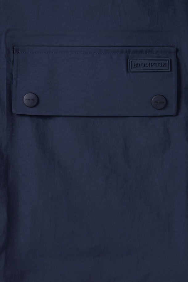 BROMPTON LONDON - 코트 - W PONCHO RAIN COAT - NAVY (P255WCT132)