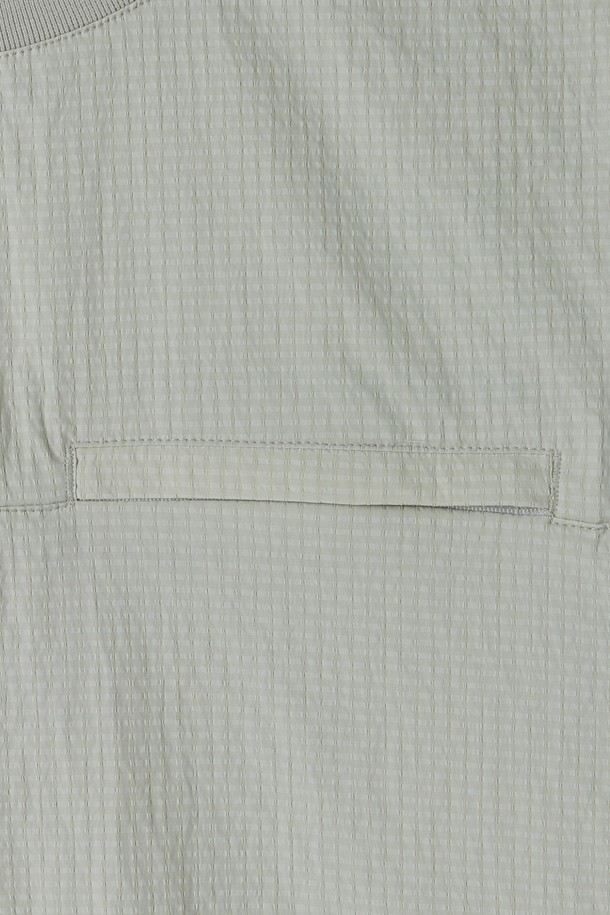 BROMPTON LONDON - 반팔티셔츠 - POLYESTER SEERSUCKER HALF SLEEVE T-SHIRT - L/GREY (P252MTS185)