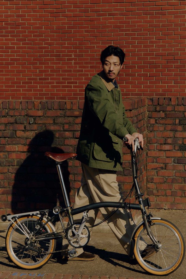 BROMPTON LONDON - 수트/블레이저자켓 - GREENFORD COLLAR COLOR BLOCK FIELD JACKET - KHAKI (P251UJK401)