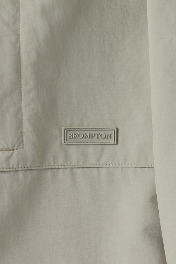 BROMPTON LONDON - 셔츠형자켓 - CITY EXPLORE SHACKET - GREYISH KHAKI (P251MJK162)