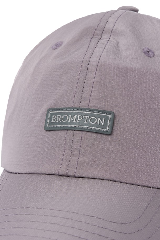 BROMPTON LONDON - 모자 - RIPSTOP BALL CAP - PURPLE GREY (P255AHA105)