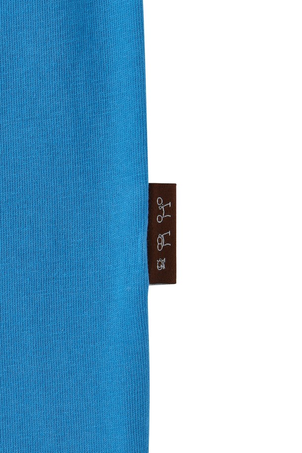 BROMPTON LONDON - 반팔티셔츠 - BROMPTON LOGO SHORT SLEEVE - BLUE (P252UTS450)