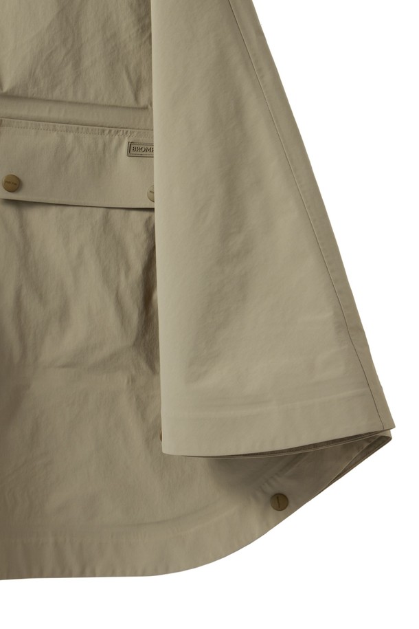 BROMPTON LONDON - 코트 - W PONCHO RAIN COAT - BEIGE (P255WCT132)