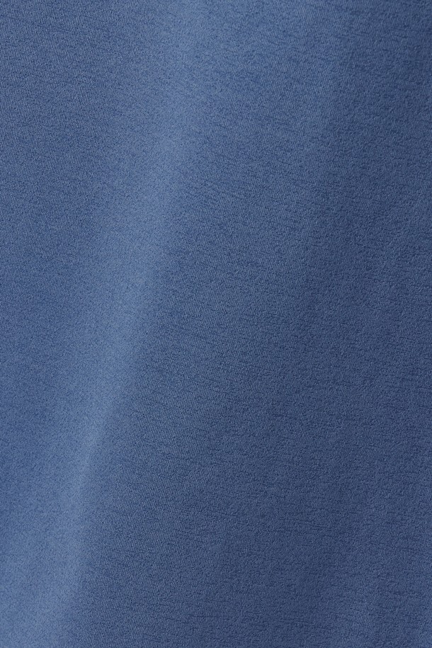 BROMPTON LONDON - 반팔티셔츠 - WOVEN COLOUR-BLOCKED ECOMADE T-SHIRT - BLUE (P252MTS133)