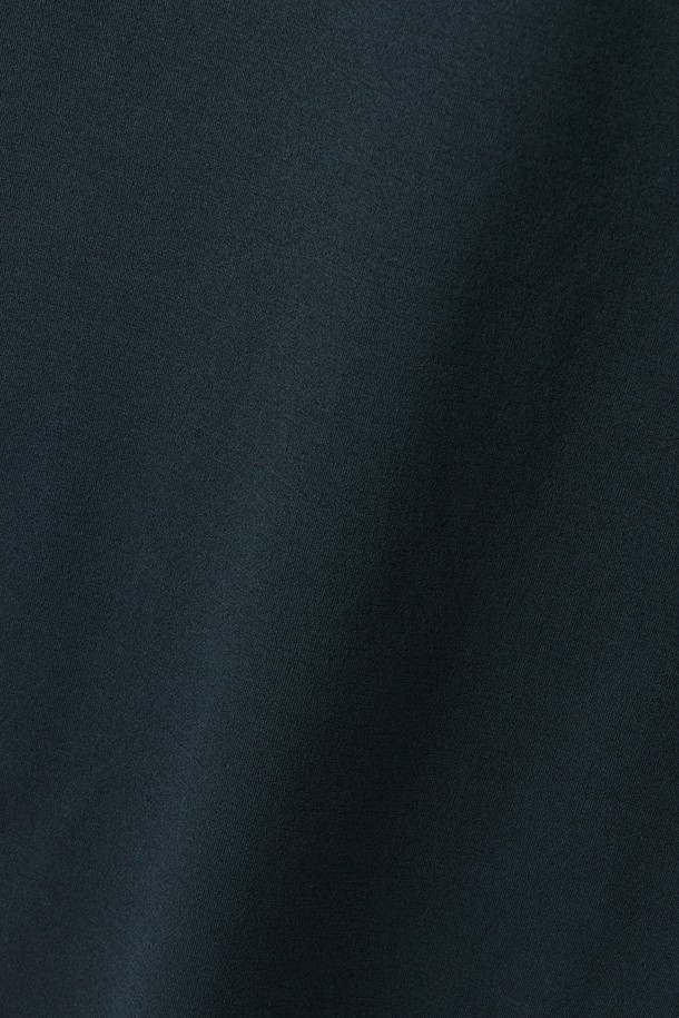 BROMPTON LONDON - 반팔티셔츠 - WOVEN COLOUR-BLOCKED ECOMADE T-SHIRT - T/BLUE (P252MTS133)