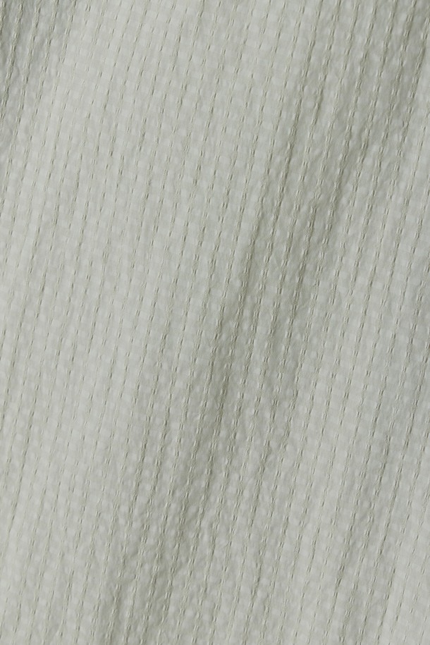 BROMPTON LONDON - 반팔티셔츠 - POLYESTER SEERSUCKER HALF SLEEVE T-SHIRT - L/GREY (P252MTS185)