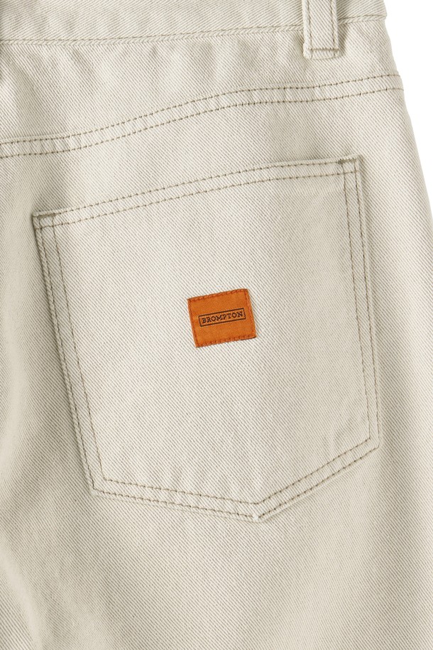 BROMPTON LONDON - 데님 - 1975 STRAIGHT DENIM TROUSERS - IVORY (P251MDP461)