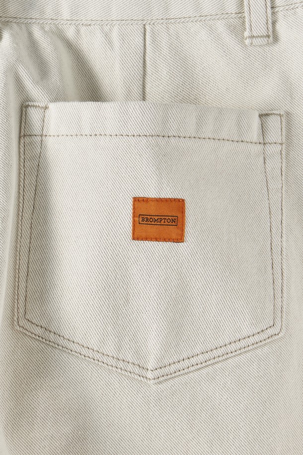 BROMPTON LONDON - 데님 - 1975 CARPENTER DENIM TROUSERS - IVORY (P251MDP462)