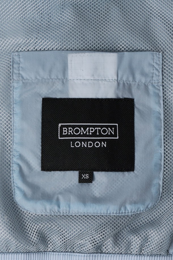 BROMPTON LONDON - 점퍼 - W LIGHTWEIGHT WINDBREAKER - L/BLUE (P252WJP130)