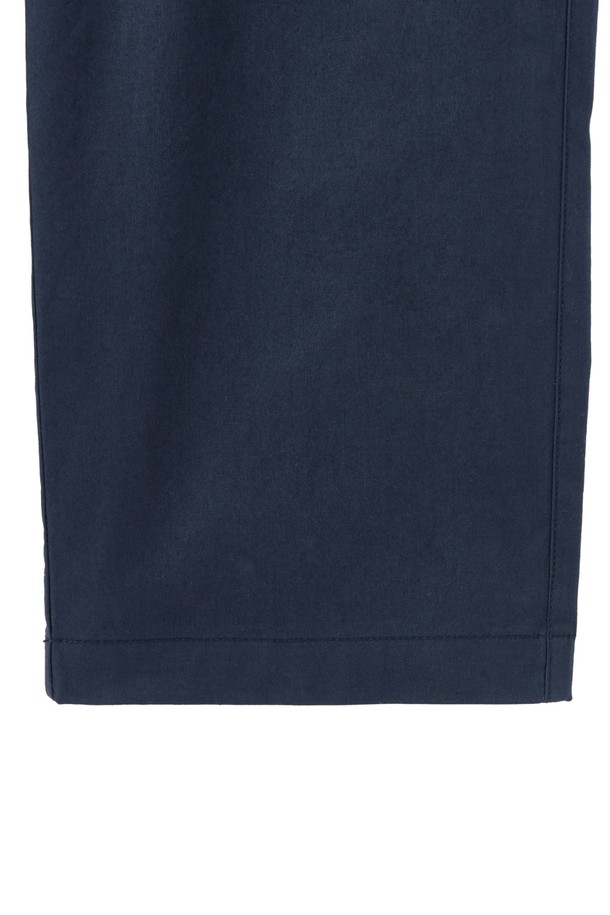 BROMPTON LONDON - 캐주얼팬츠 - SUMMER COTTON BASIC TROUSERS - NAVY (P252MPT430)