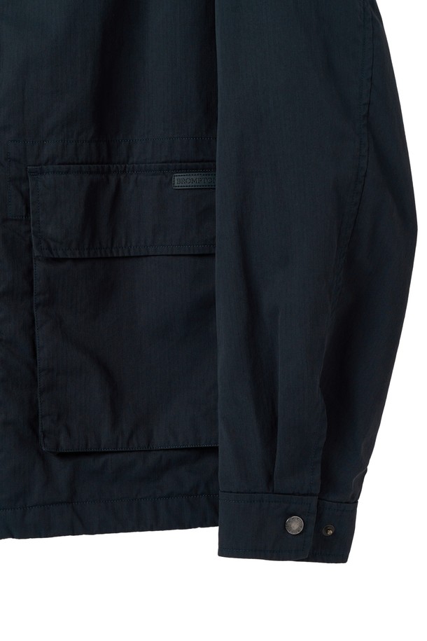 BROMPTON LONDON - 블루종/점퍼 - BRITISH CAMPER JUMPER - NAVY (P252UJP480)