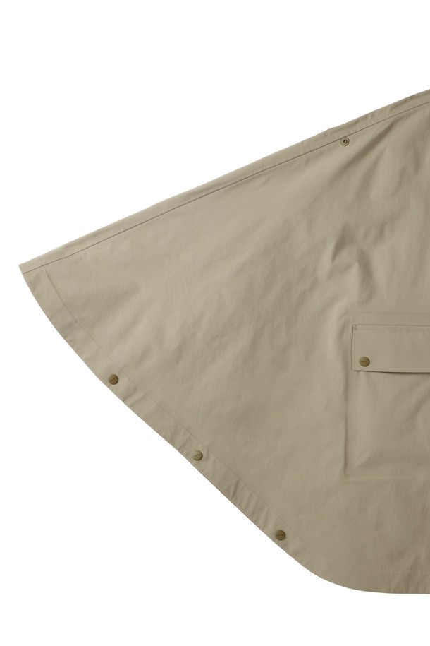 BROMPTON LONDON - 코트 - W PONCHO RAIN COAT - BEIGE (P255WCT132)