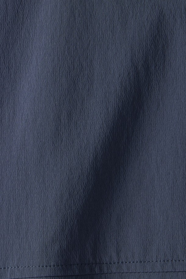 BROMPTON LONDON - 반팔티셔츠 - LIGHTWEIGHT NYLON HALF SLEEVE T-SHIRT - NAVY (P252UTS184)