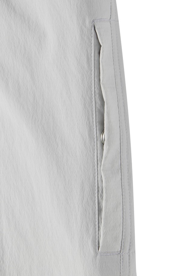 BROMPTON LONDON - 캐주얼팬츠 - LIGHTWEIGHT NYLON TROUSERS - L/GREY (P252MPT184)