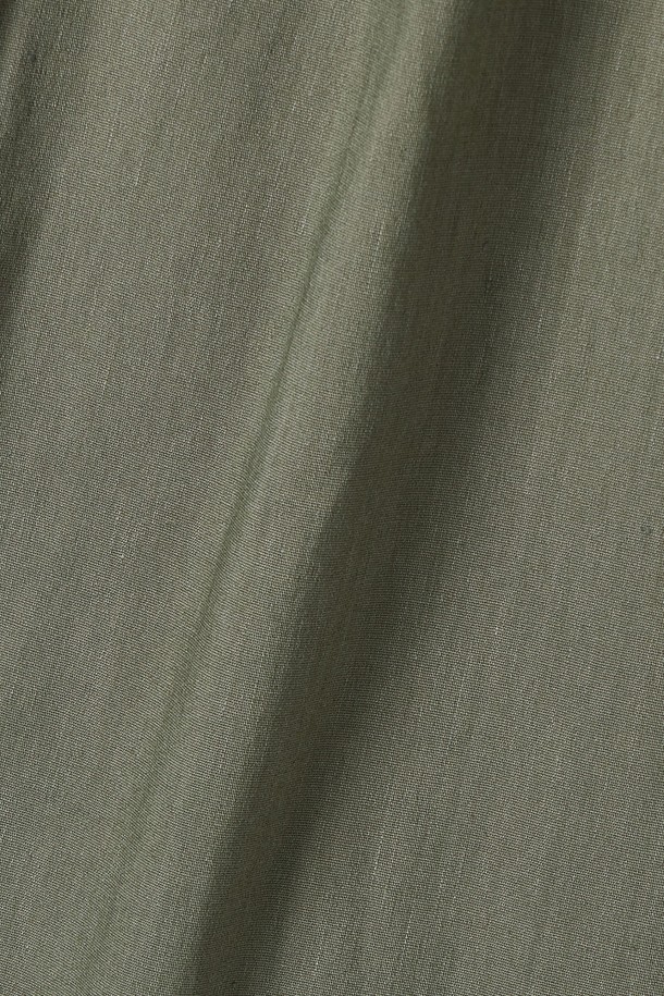 BROMPTON LONDON - 캐주얼팬츠 - LINEN ONE TUCK TROUSERS - KHAKI (P252MPT431)