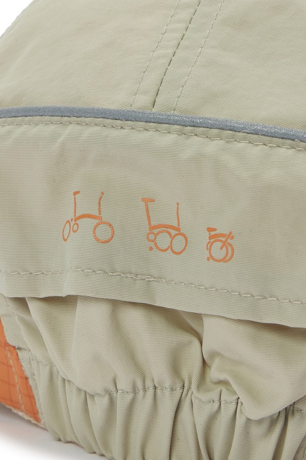 BROMPTON LONDON - 모자 - BICYCLE CAP - L/ORANGE (P255AHA150)