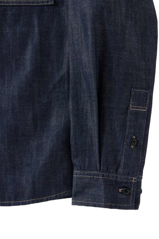 BROMPTON LONDON - 긴팔셔츠 - 1975 DENIM SHIRT - INDIGO (P251MSH402)