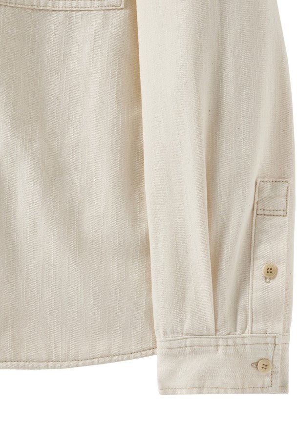 BROMPTON LONDON - 긴팔셔츠 - 1975 DENIM SHIRT - L/BEIGE (P251MSH402)