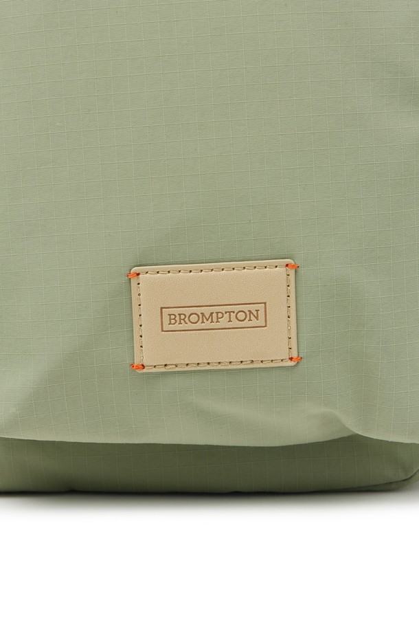 BROMPTON LONDON - 숄더/크로스백 - TASLAN RIPSTOP HOBO BAG - LIGHT KHAKI (P255ACR402)