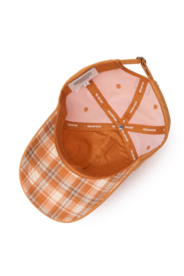 BROMPTON LONDON - 모자 - BROMPTON LOGO BALL CAP - L/ORANGE (P255AHA401)