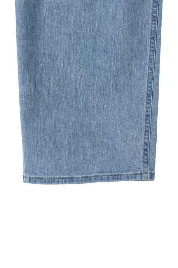 BROMPTON LONDON - 데님 - SUMMER WASHED DENIM TROUSERS - BLUE (P252MDP430)