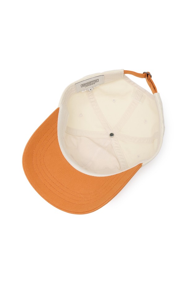 BROMPTON LONDON - 모자 - EMBROIDERY POINT CAP - L/ORANGE (P255AHA402)