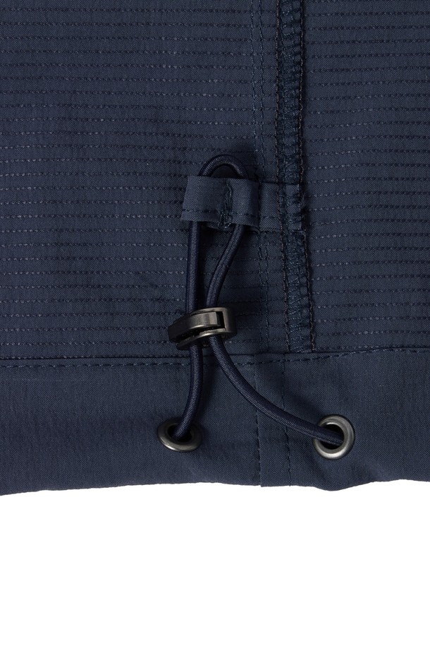 BROMPTON LONDON - 반팔티셔츠 - LIGHTWEIGHT NYLON HALF SLEEVE T-SHIRT - NAVY (P252UTS184)