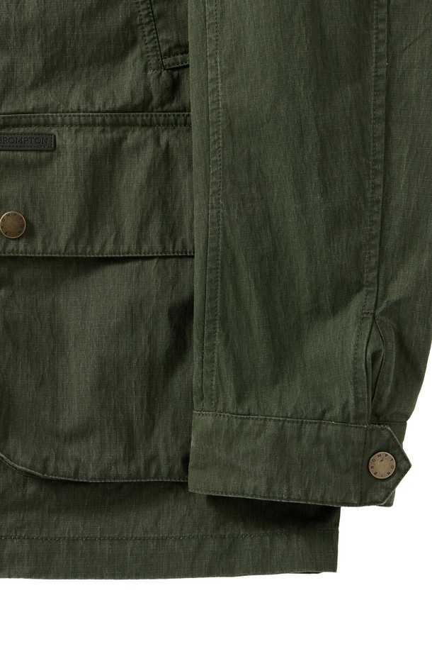 BROMPTON LONDON - 수트/블레이저자켓 - GREENFORD COLLAR COLOR BLOCK FIELD JACKET - KHAKI (P251UJK401)