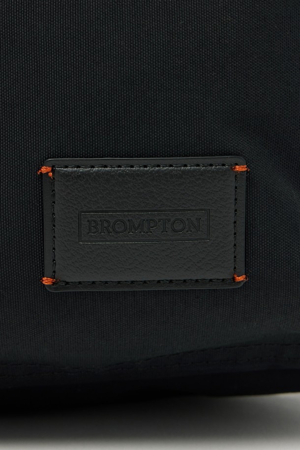 BROMPTON LONDON - 숄더/크로스백 - TWO POCKET CROSS BAG - BLACK (P255ACR401)