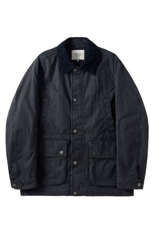 GREENFORD COLLAR COLOR BLOCK FIELD JACKET - NAVY (P251UJK401)