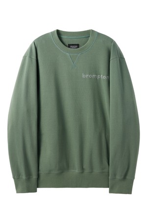 REFLECTIVE EMBRO SWEATSHIRT - GREEN (P251USW101)