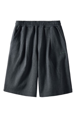 DIAGONAL JACQUARD SHORT - CHARCOAL (P251UHP460)