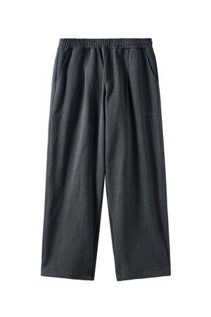 DIAGONAL JACQUARD TROUSERS - CHARCOAL (P251UPT460)