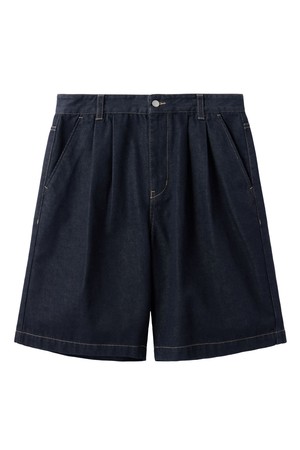 1975 TWO TUCK DENIM SHORTS - INDIGO (P252UDP431)